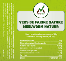 Charger l'image dans la galerie, Vers de farine séchés goût nature (13 g)