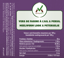 Afbeelding in Gallery-weergave laden, Gedroogde meelwormen look-peterselie (13g)