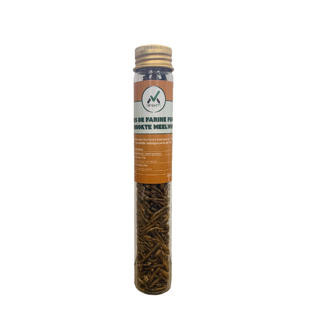 Smoked dried mealworms (13g)